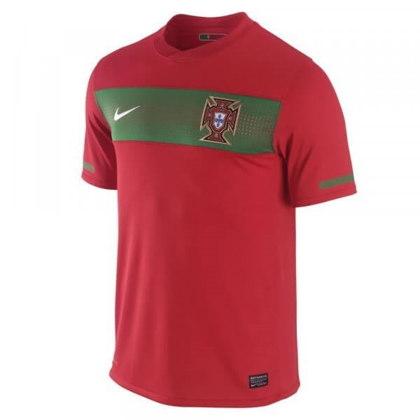 Maillot Football Portugal Domicile Retro 1990 Rouge